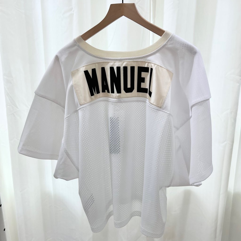 Fear Of God Fifth Collection Cropped Football Jersey 'Manuel' White - S/M